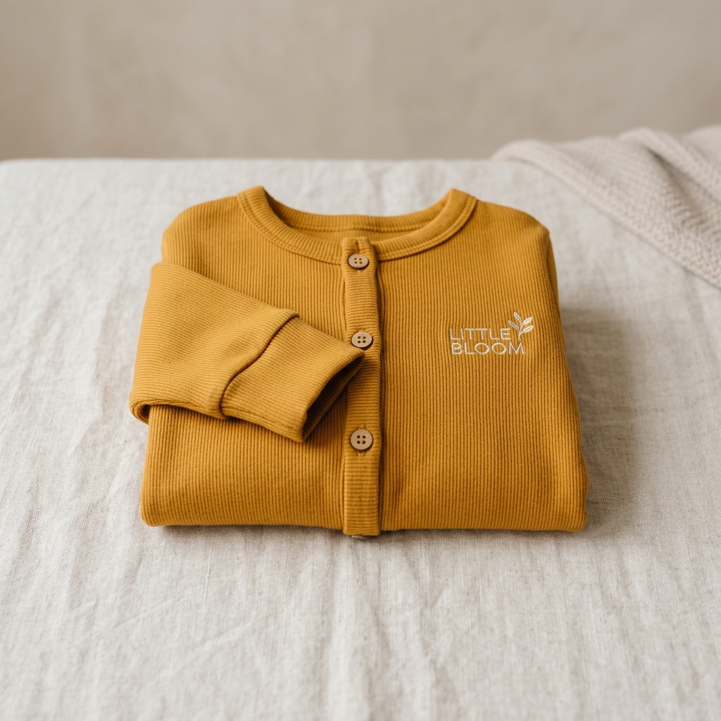Cozy Muslin Zip Sleepsuit